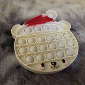 Christmas polar bear pop it